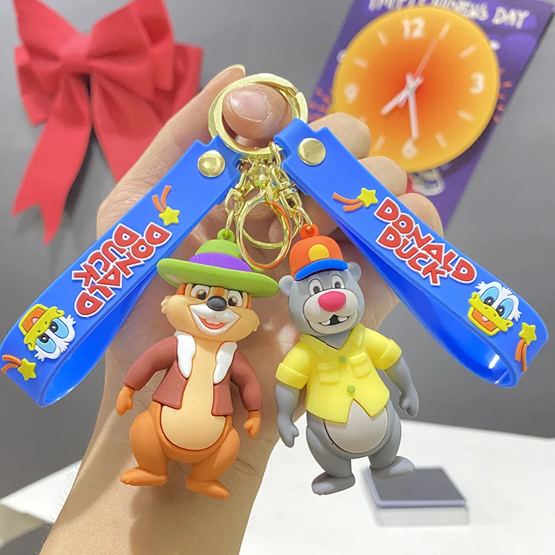 Neue klassische Donald Duck Daisy Schlüsselanhänger Anhänger Anhänger Auto Schlüsselanhänger kleines Geschenk Zubehör