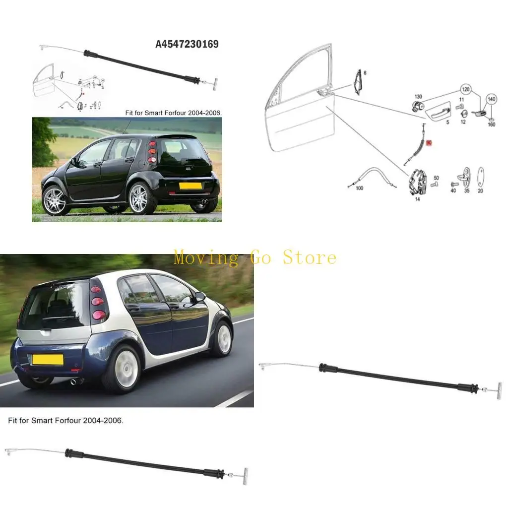 

B5XD Front Exterior Door Handle Cable A4547230169 4547230169 for Smart Forfour(454）