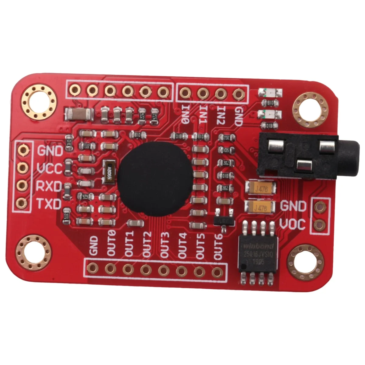 Voice Recognition Module V3 Speed Recognition Compatible with Ard for Arduino Support 80 Kinds of Voice Sound Board