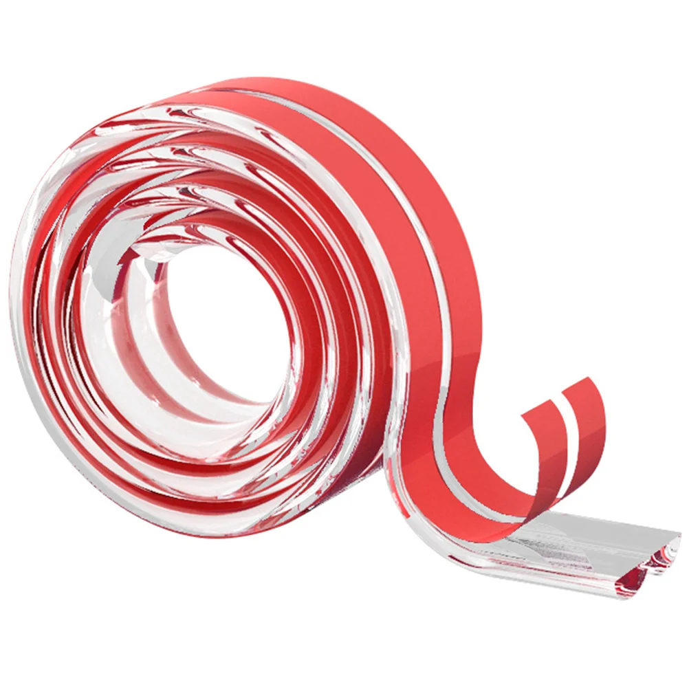 واقي حواف آمن وموثوق للأطفال للأثاث والطاولات الزجاجية وخزائن المواقد وشريط حماية زاوية شفاف لتدقيق الأطفال #3