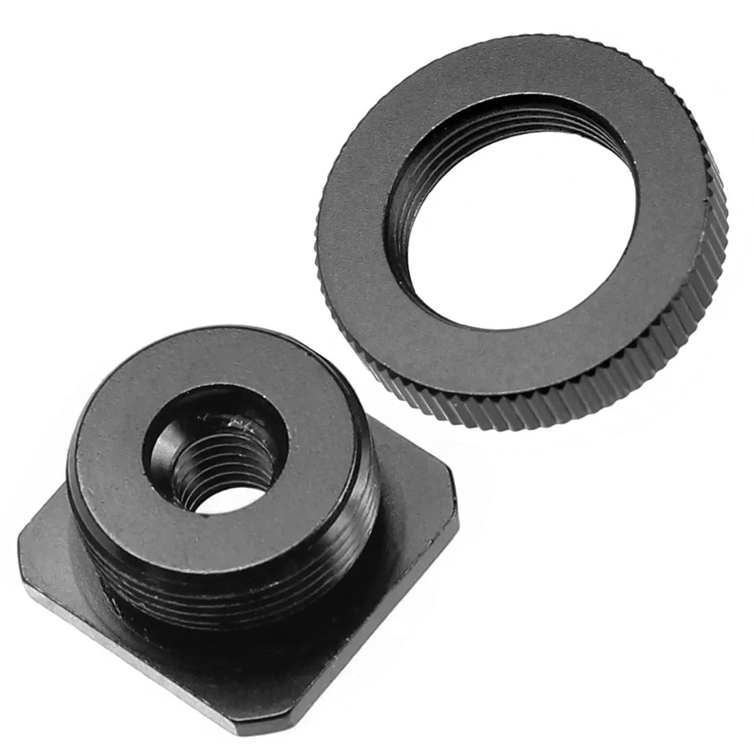 3/8 1/4 5/8 واحد المزدوج الجوز ترايبود لوحة إلى فلاش الباردة الساخنة الحذاء المسمار محول ل GoPro 13 Insta360 X4 ضوء ترايبود حامل الميكروفون