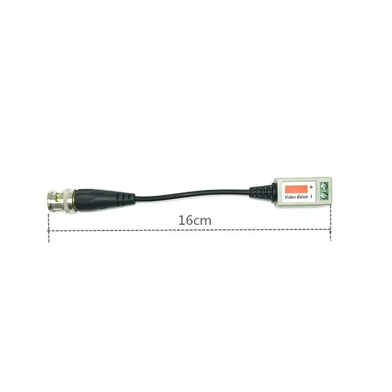 Cat5 UTP Video Signal Camera Connector Twisted BNC CCTV Passive Transceivers UTP Balun BNC Cable