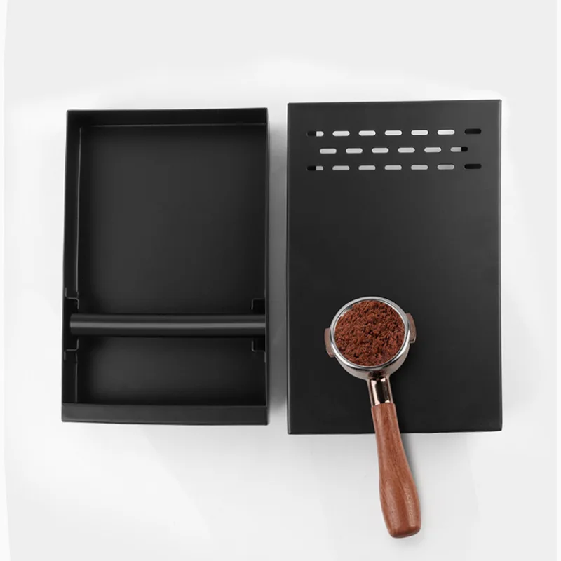 drawer-type-stainless-steel-coffee-grounds-knock-box