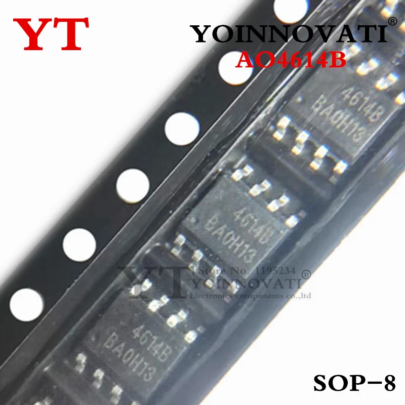 10-500PCS AO4614B AO4614 4614