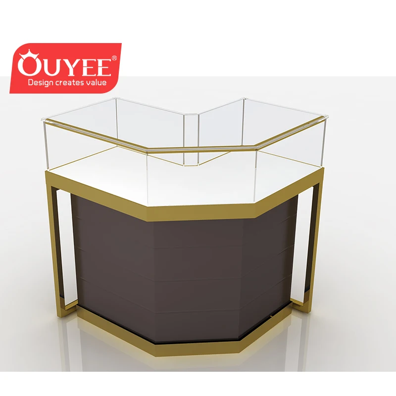 Customized-Simple Portable Jewelry Display Cases Trade Shows Showcase Manufacturers Jewellery Furniture