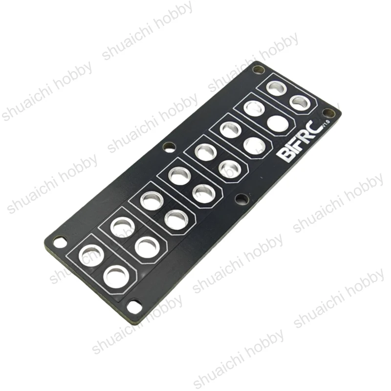 100A تحميل لوحة توزيع الطاقة الحالية 8-قناة XT30 التوصيل محطات الإخراج 53x19 مللي متر PCB صغير ل RC سيارة قارب لتقوم بها بنفسك اكسسوارات