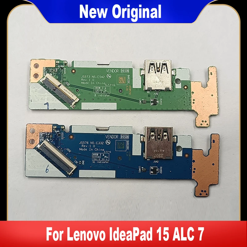 New Original NS-E542 NS-E332 For Lenovo IdeaPad 15ALC7 USB Switch Board Power Button 5C50S25328 NS-E052 NS-E792 High Quality