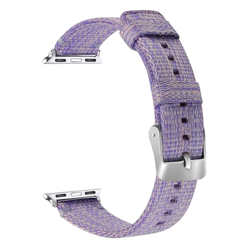 

Braided Nylon Smart Watch Bracelet Band Replacement Strap for Apple Watch 9 / 8 / 7 41mm / 6 / SE (2023) / SE (2022) / SE / 5