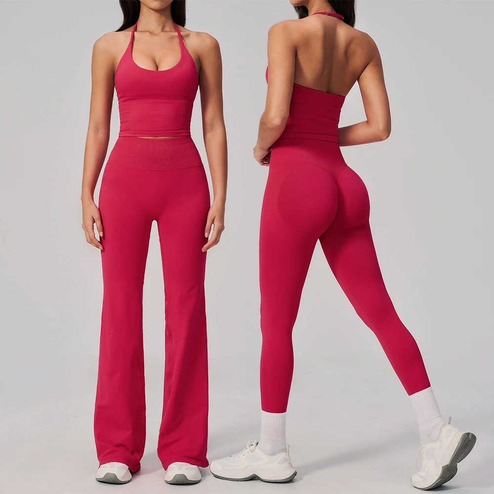 2PCS Gym Set Women Yoga Tracksuit Athletic Wear High Waist Seamless Shorts Gym Suit Fitness Sports Bras Sportswear Workout Sets