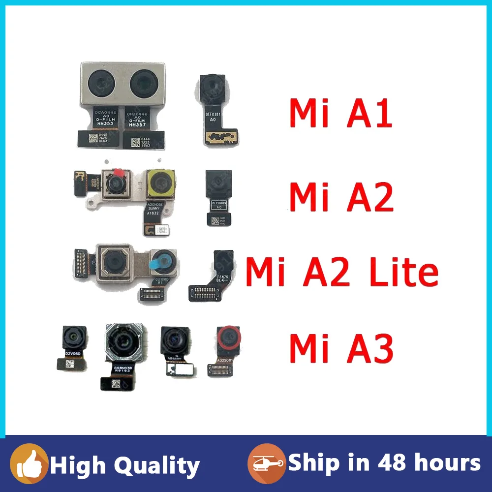 

Front Rear Back Camera For Xiaomi Mi A1 5X A2 Lite 6X A3 Main Facing Frontal Camera Module Flex Replacement Spare Parts