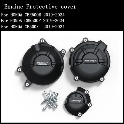 FOR HONDA CBR500 CB500F CB500X 2013 2014 2015 2016 2017 2018 Engine Protective Cover CBR 500 & CB 500F CB500 X 2013-2018