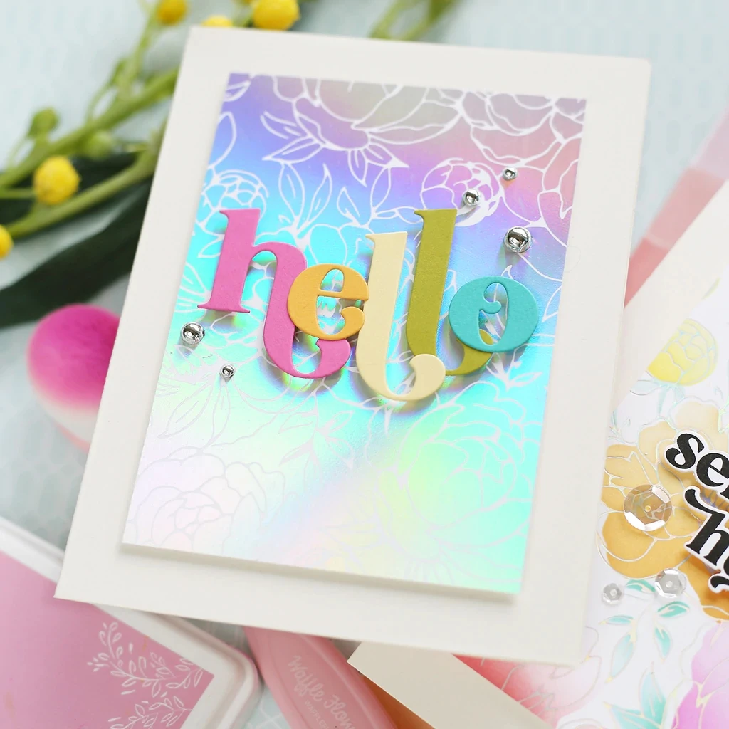 New Hot Foil Plate Heart Grid Lush Vines Flower for Scrapbooking Paper Making Frames Card Craft Metal Cutting Dies
