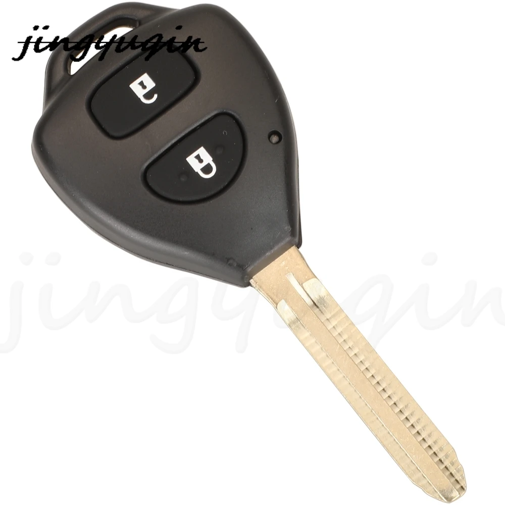 Jingyuqin 2 BTN inteligentny pilot z kluczykiem samochodowym 433Mhz ID67/ G układ B41TA dla Toyota Prius 2 Hilux Etios Vios Yaris Innova Sw4 Camry