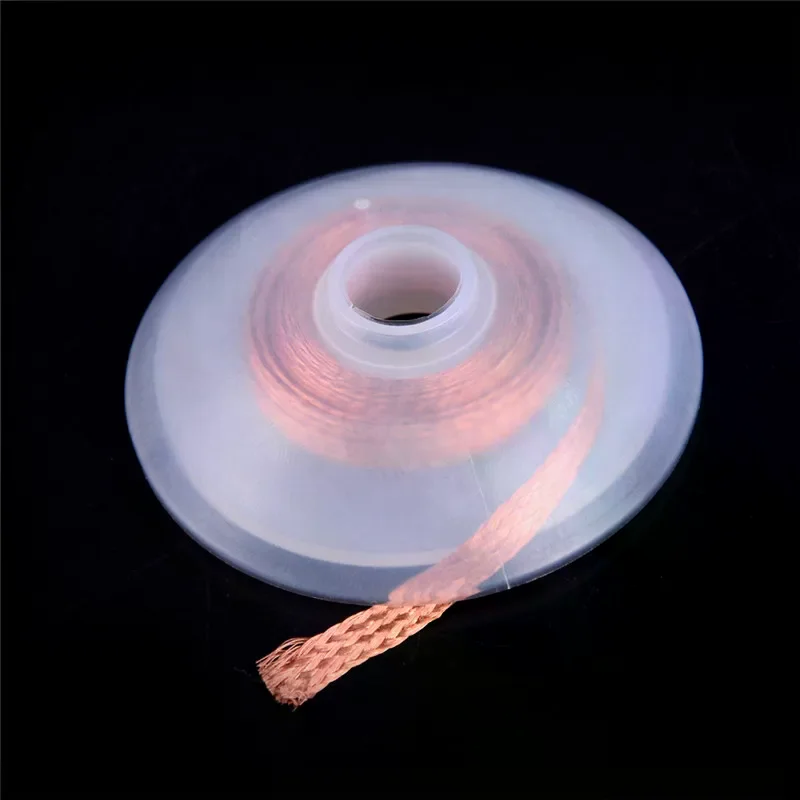 1 قطعة 3.5 مللي متر 1.5 متر ديسولديرينغ جديلة لحام مزيل الفتيل سلك أداة إصلاح لإصلاح المكونات الإلكترونية