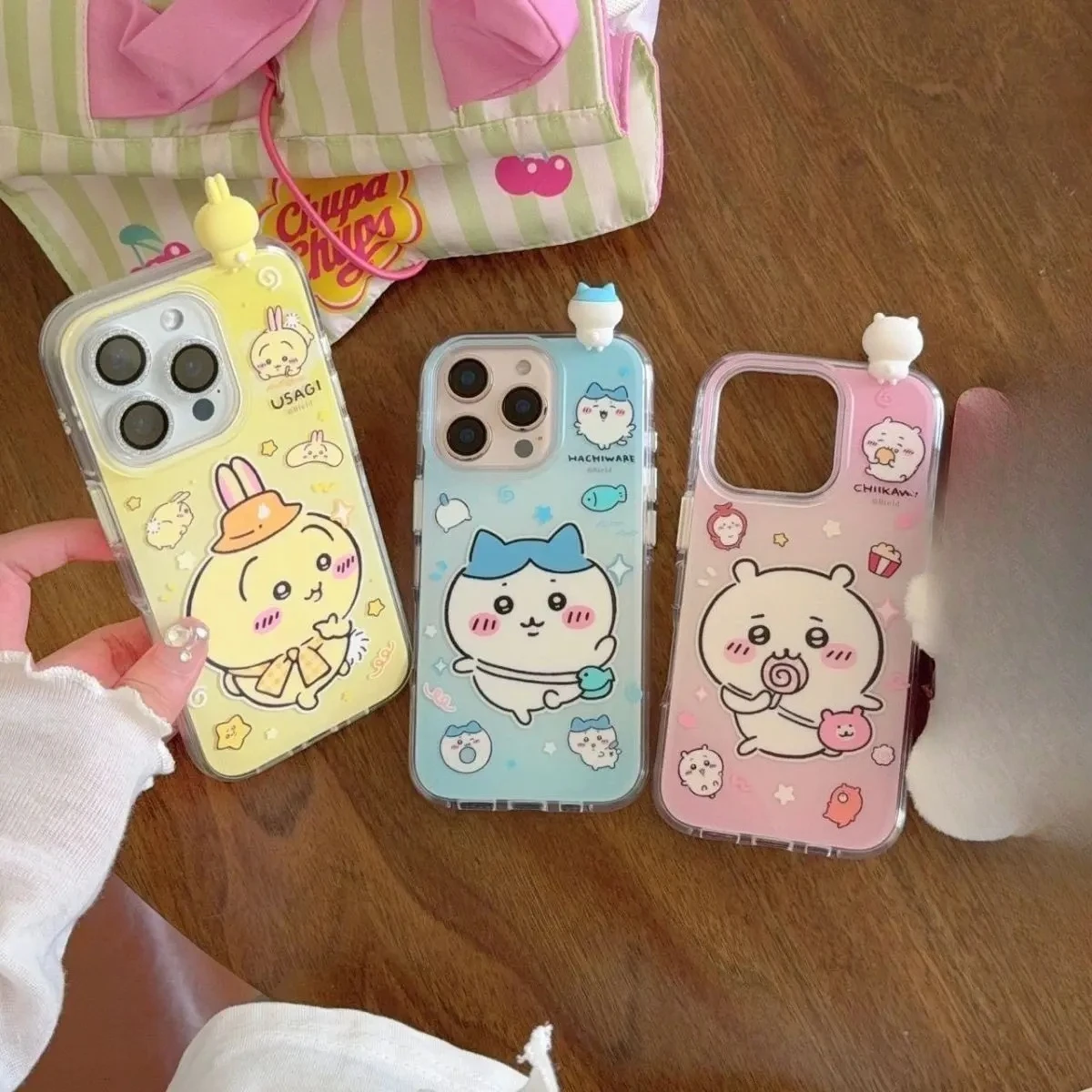 Phone Cases Japanese - Zachte telefoonhoes voor Chiikawa Hachiware Usagi