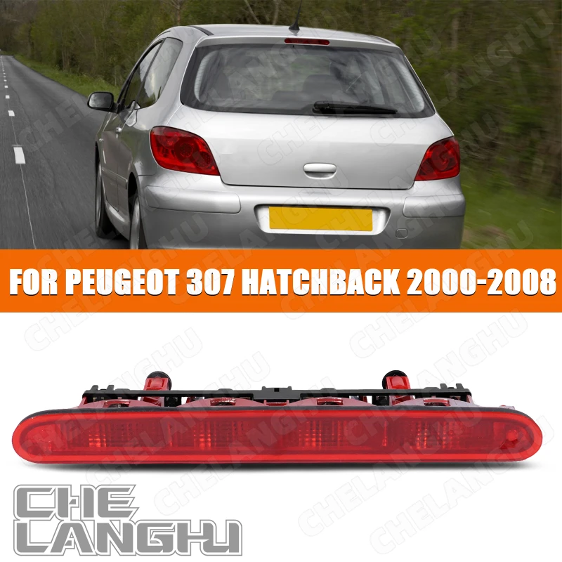 

Дополнительный стоп-сигнал для Peugeot 307 Hatchback 2000-2008 годов, верхний 3-й стоп-сигнал