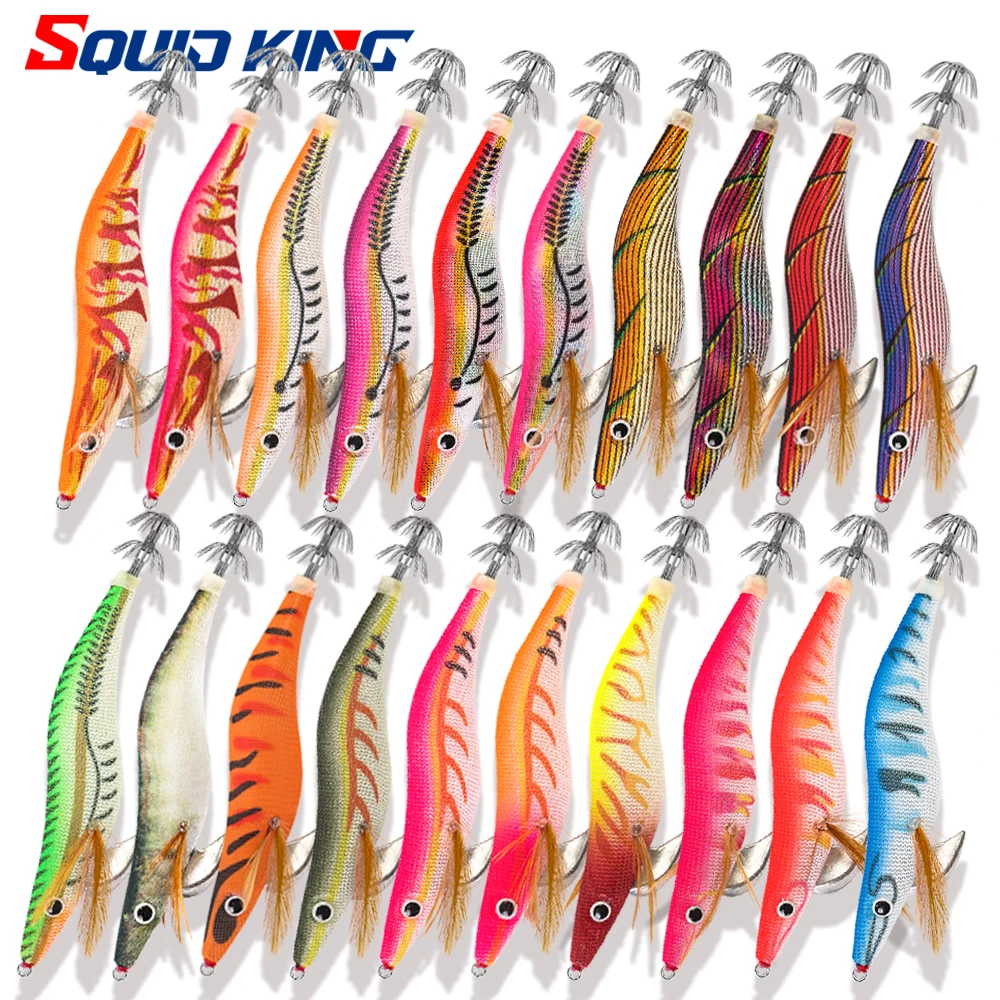 FSDZSO NEW Luminous Floating Squid Jig 19g 130mm Eging Fishing Squid Lure Artificial Bait for Fishing Squid Octopus