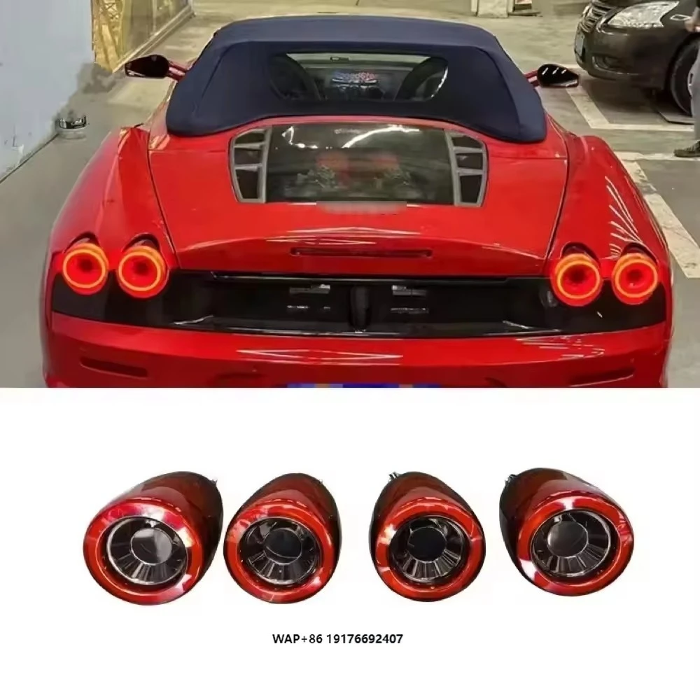 

ForFerrari 430 LED Taillight Lighting System 12V Rear Tail Lights Red Lens Modified Automotive LED 185668 185669 185671 185670