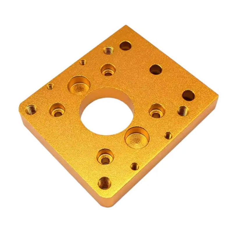CNC Machining Aluminum Alloy Milling Precision Parts Mechanical Components Motor Mounting Brackets Bearing Housings Machining