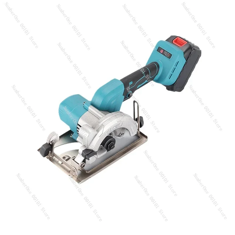 

Lithium Battery 125 Electric Circular Saw 5-Inch Single-Handled Saw Foreign Trade Great Power Woodworking Wood Cutting Machine