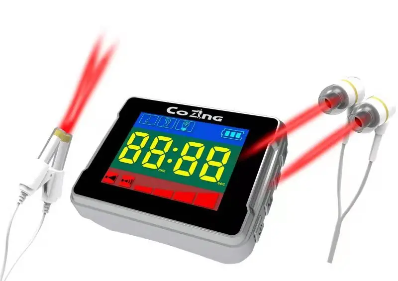 

650nm Laser Therapy Watch LLLT Physiotherapy for Diabetes Hypertension Cholesterol Rhinitis Sinusitis Treatment Health Care