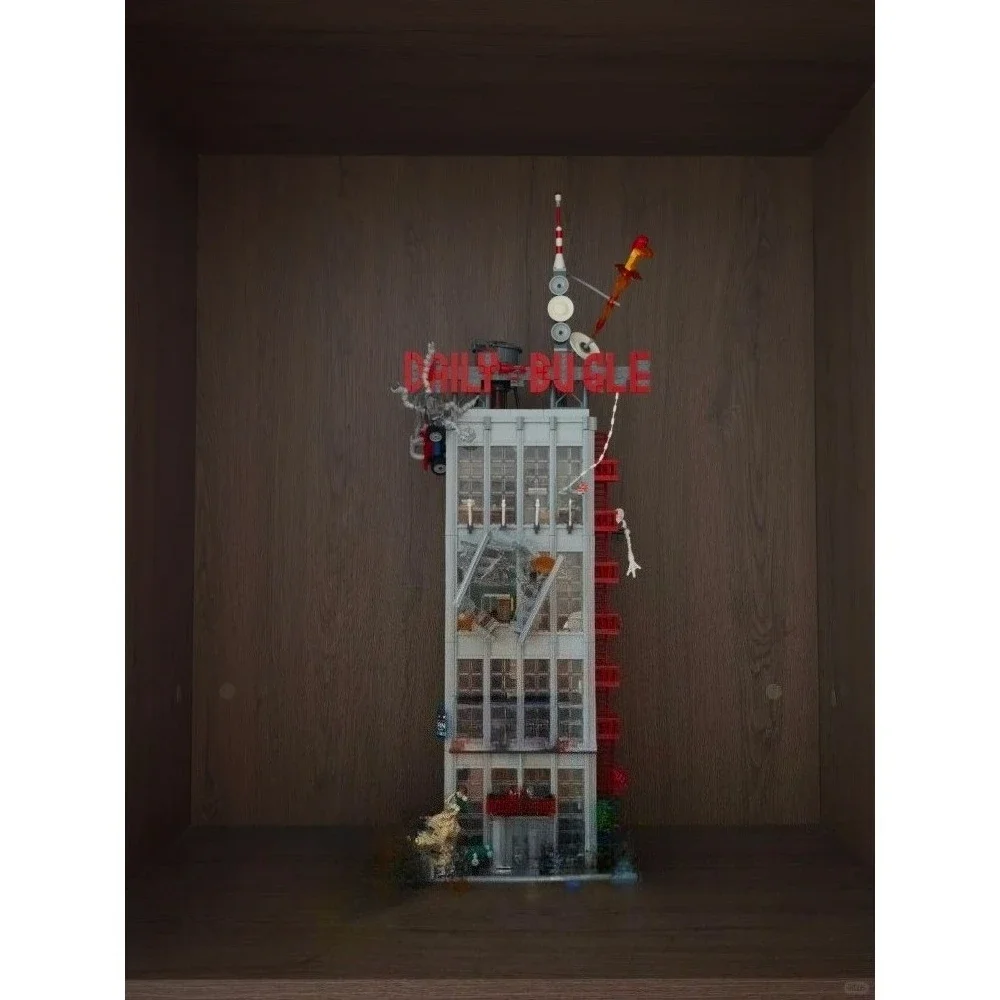 مجموعات مكعبات بناء المكاتب 76178 متوافقة مع جزيئات ليغو مناسبة لهدايا عيد الميلاد 3772 قطعة