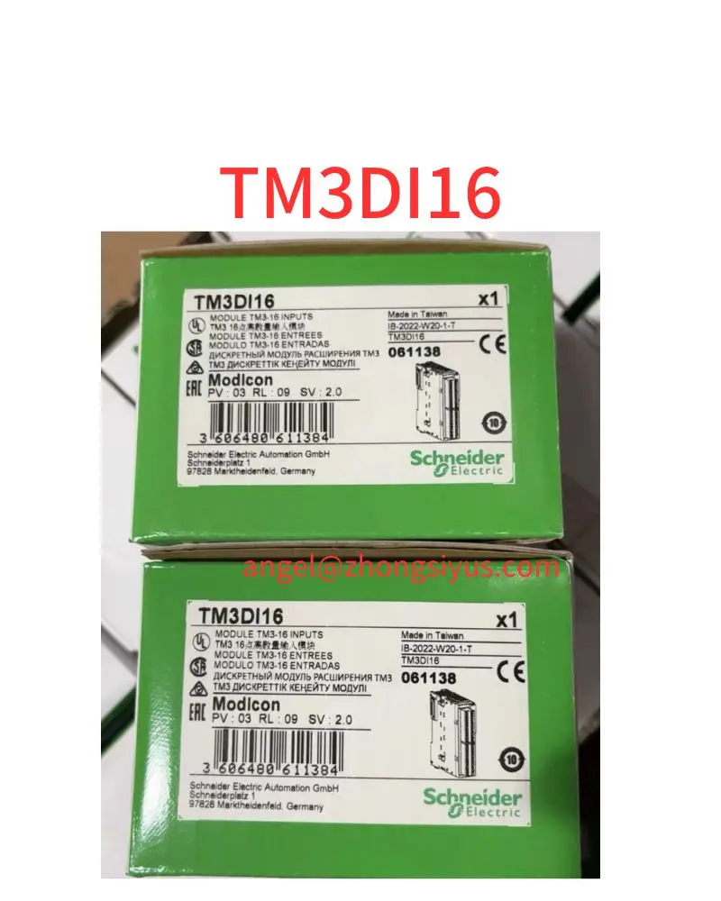 

New TM3DI16 digital quantity extension module