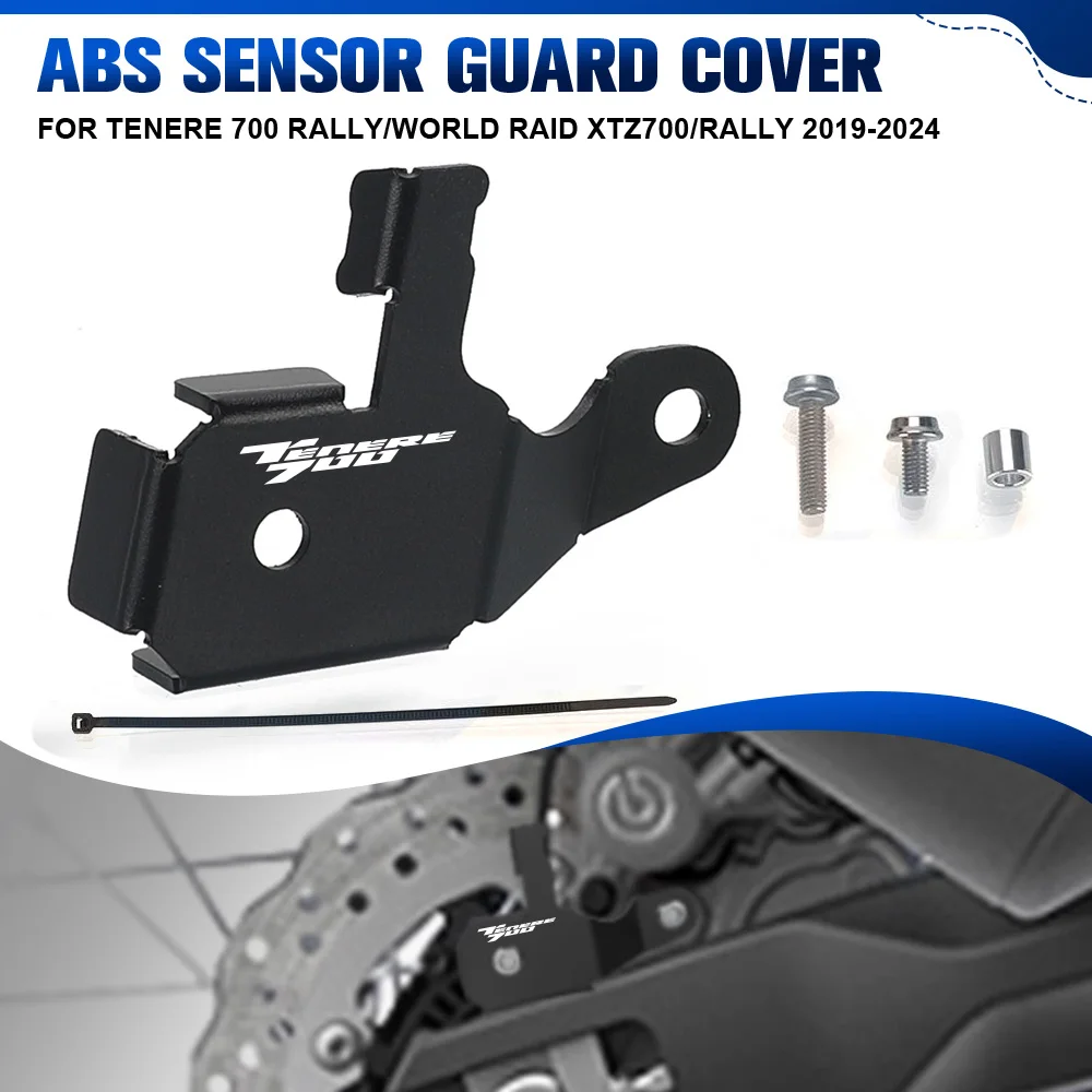 

For YAMAHA Tenere 700 RALLY/World Raid Motorcycle Accessories CNC Rear ABS Sensor Guard Protector XTZ700/RALLY 2019-2023 2024