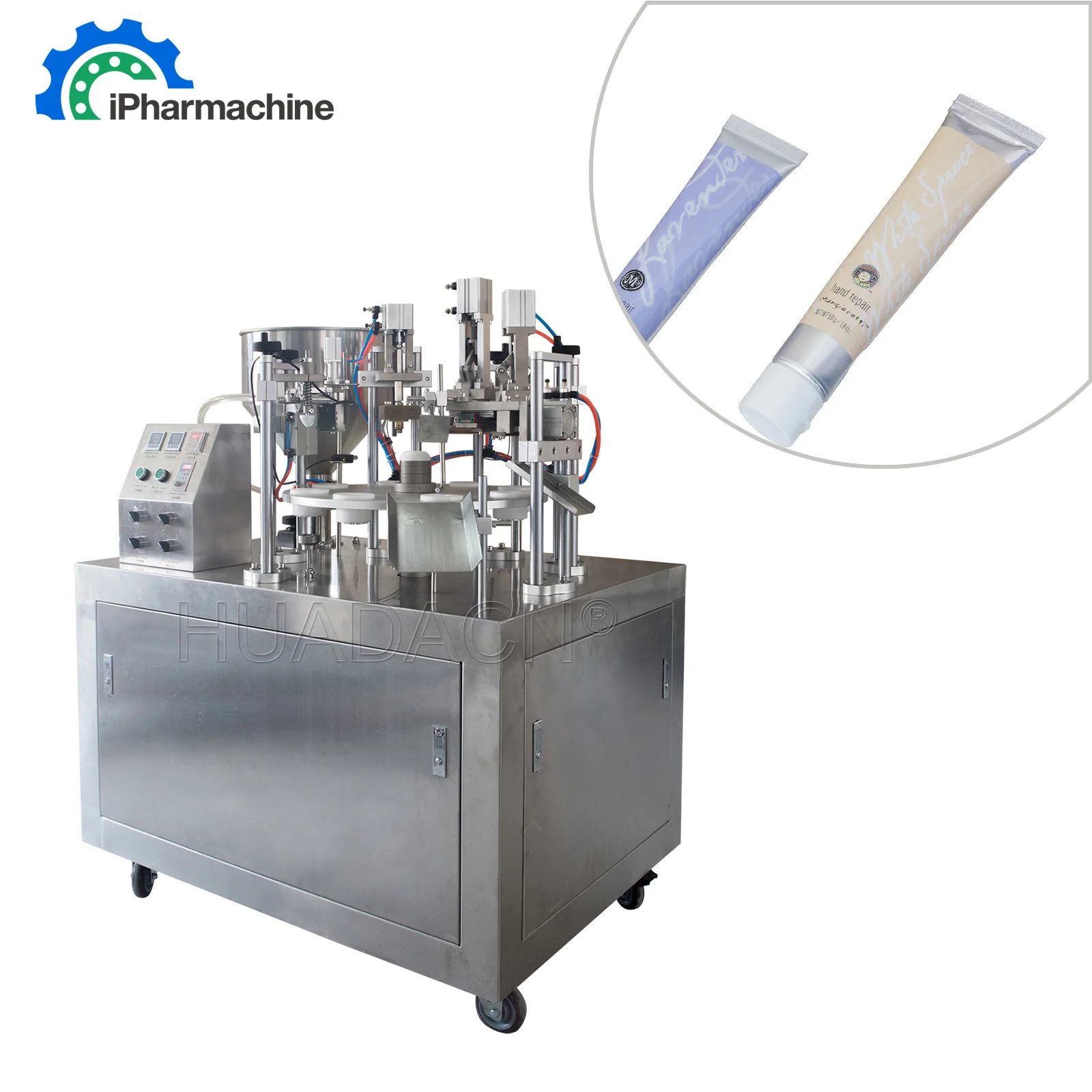 NF-10 Semi-auto Plastic Tube Filling And Sealing Machine