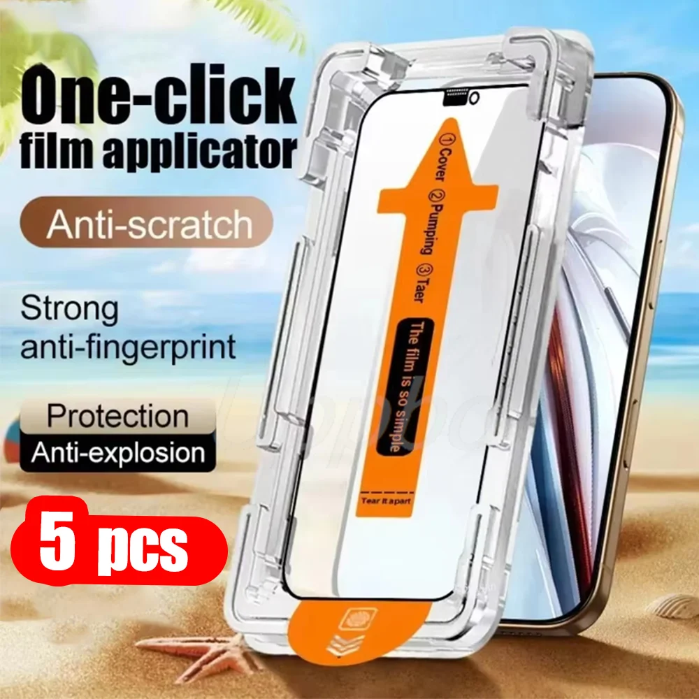 

5Pcs HD Screen Protector For Xiaomi Redmi Note 14 13 Pro 12R 12S 11S 10S 9S 15C 15 14C 13 13C 12 Lite 10C A3 Tempered Glass Film