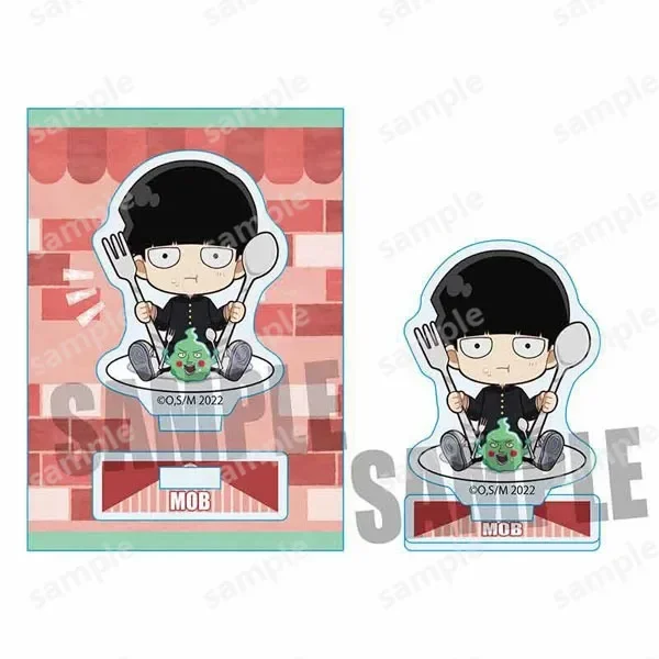 Anime Kageyama Ritsu Reigen Arataka Acrylic Stand Doll Mini Figure Model Plate Cosplay Toy for Gift