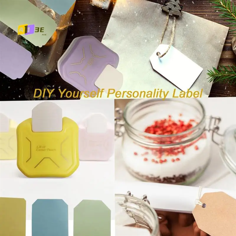 

A13E-3 Pieces Corner Punch Corner Cutter Creative Pattern Corner Punch For DIY Projects Scrapbooking Photocards Card Making