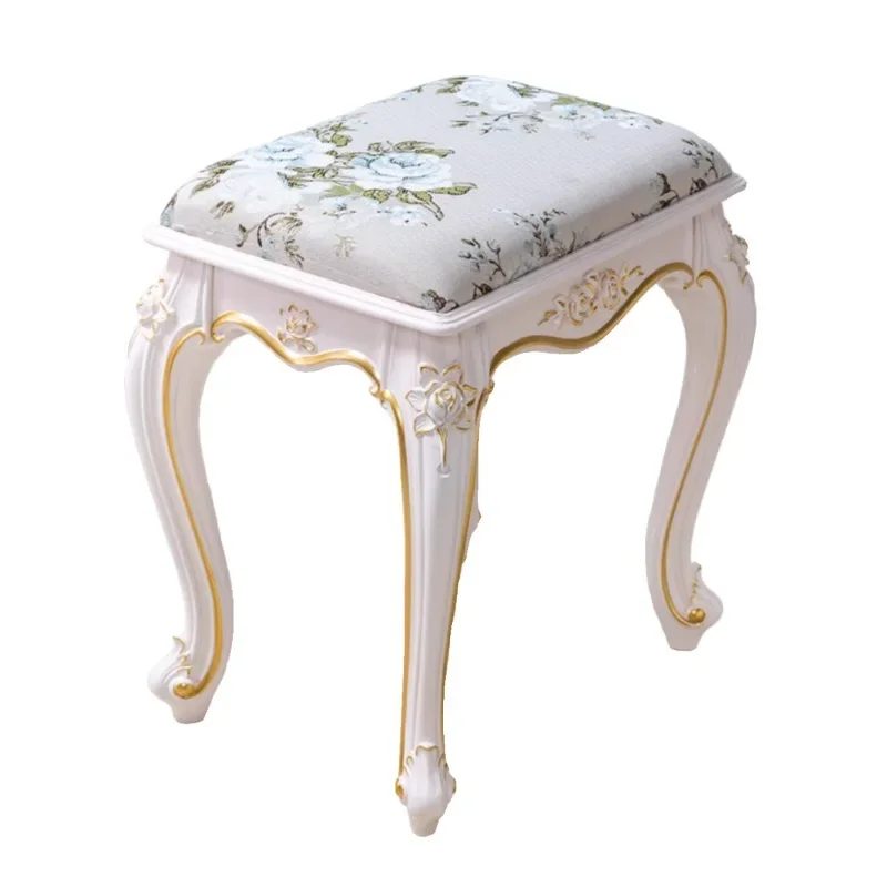 European dressing  simple bedroom makeup fabric shoe changing  creative small household dining table  livin