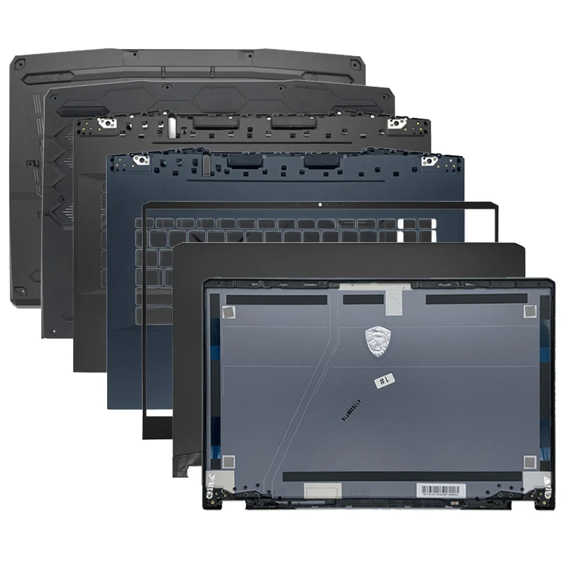 

For MSI GE66 GP66 MS-1541 MS-1542 MS-1543 Laptops Case Notebook Screen LCD Back Cover Hinge Cover Palmrest Bottom Accessories