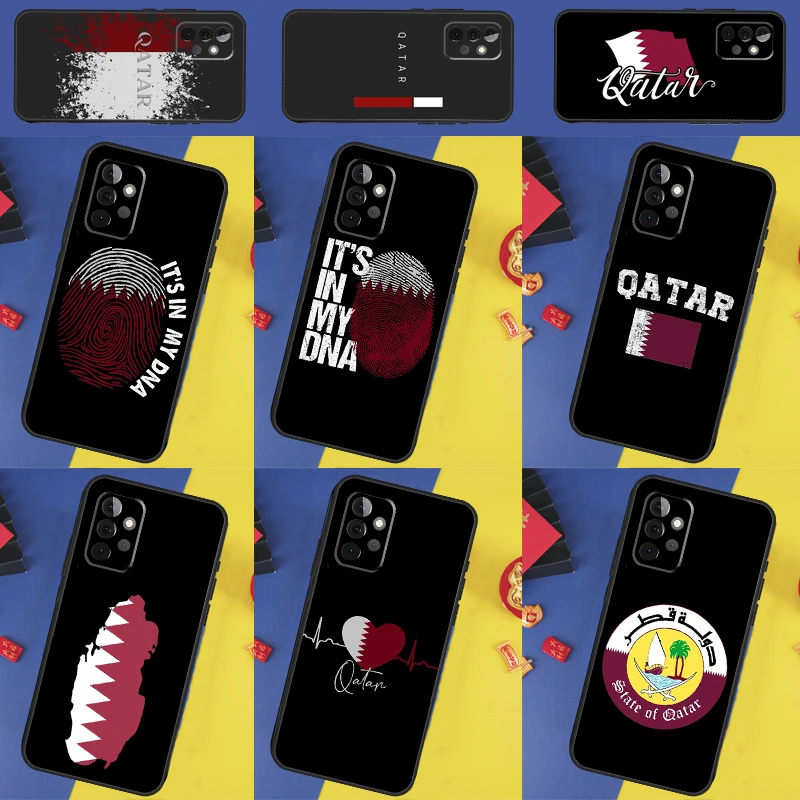 The State of Qatar Flag For Samsung Galaxy A54 A34 A14 A13 A33 A53 A36 A05 A06 A16 A32 A52 A55 A35 A15 A56 A26 Case