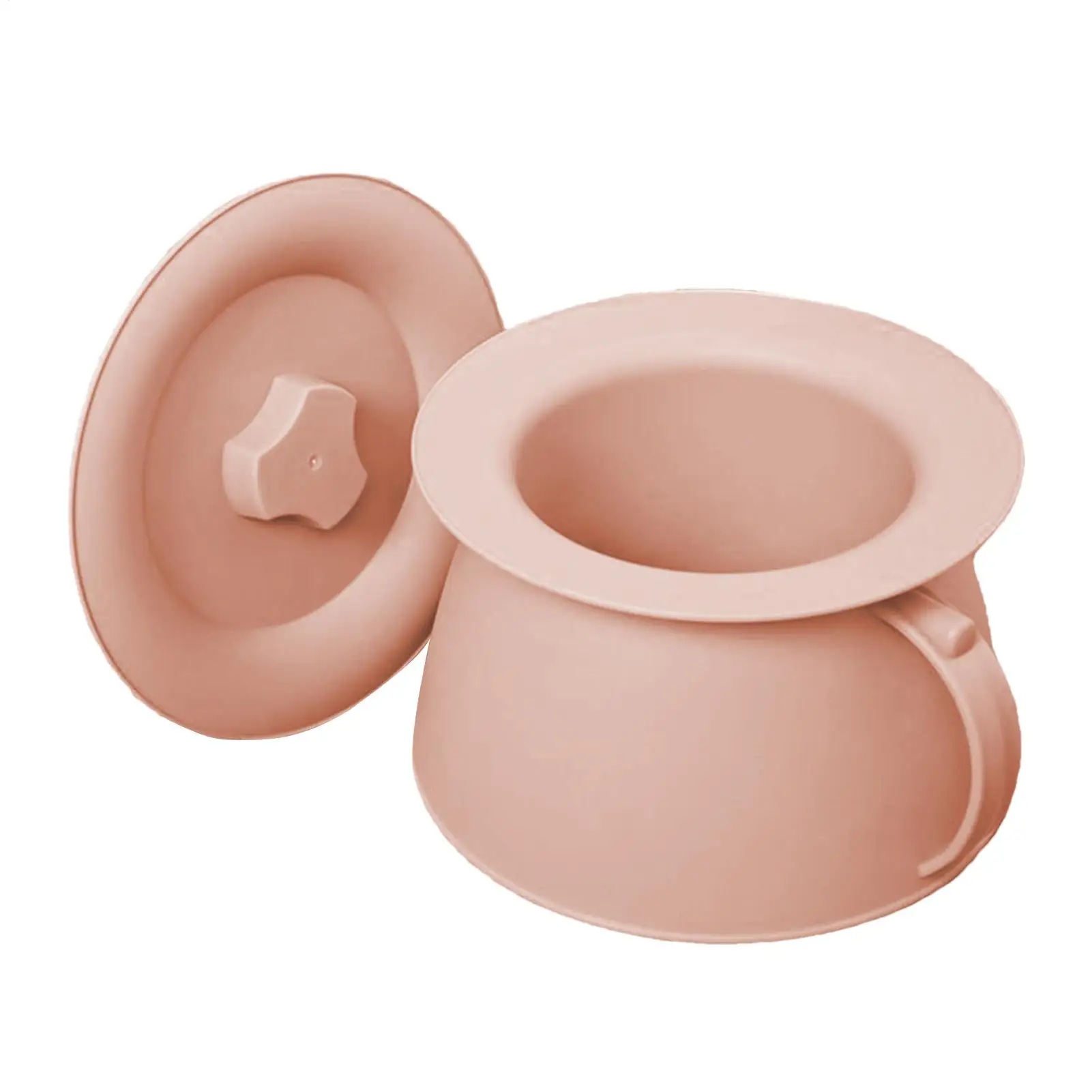 1.5L Portable Urinal Potty with Lid Handle Chamber Pot Bedpan Pee Bucket Emergency Toilet for Patients Elderly Kids Night Use