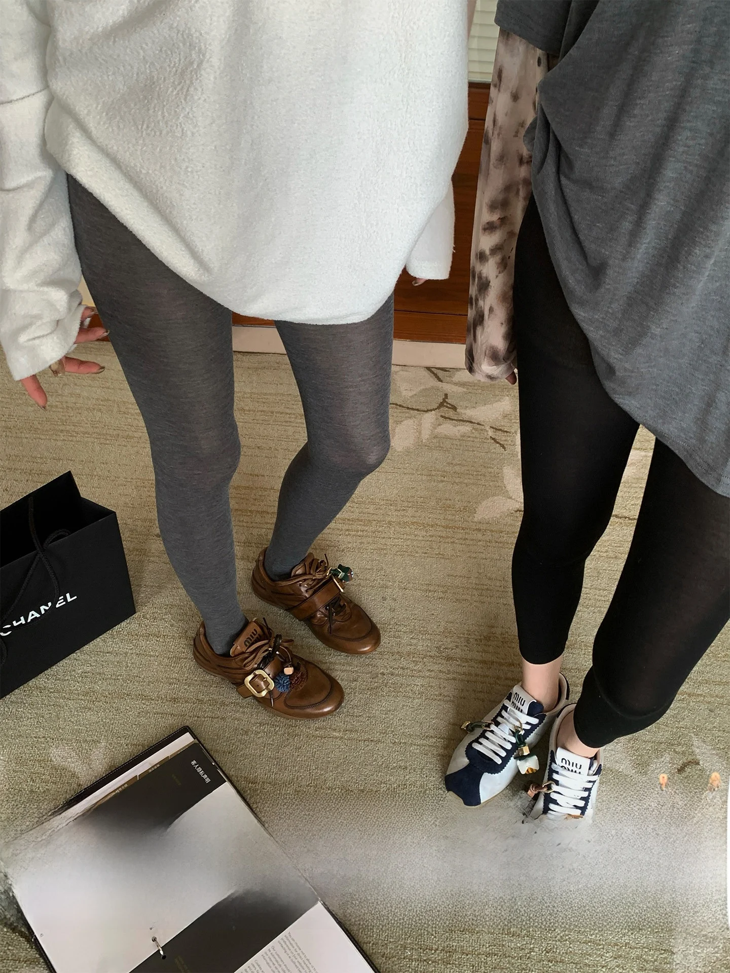 

Slimming Women's Leggings Autumn New Sle Footwear Nine Points Tight Pants Casual Wear Outerwear Base Layer Pants