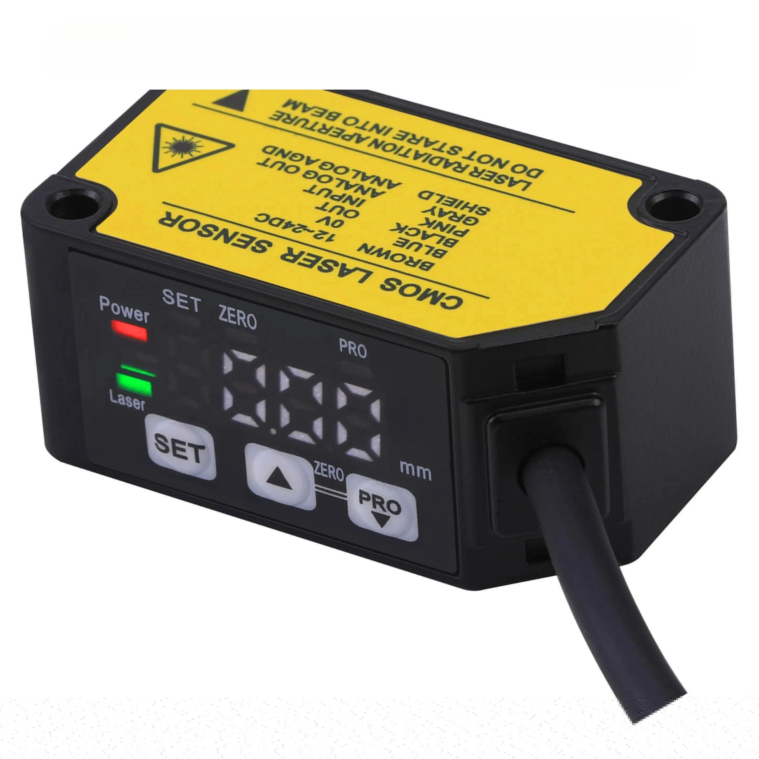 

Laser displacement ranging sensor LC - non-contact switch analog output displacement sensor