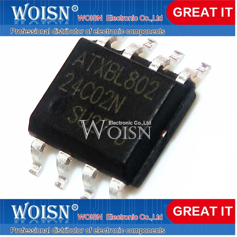 1-5-10pcs AT24C02 24C02 Price discounts Spot supply