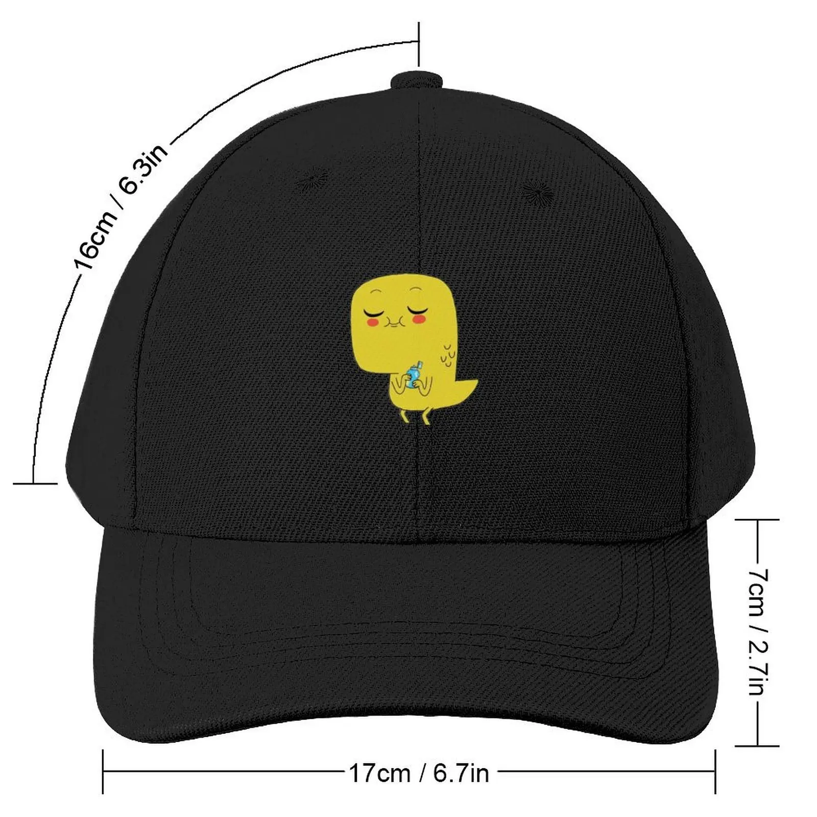 Cupcake & Dino Baseball Cap Beach Streetwear Hats Man Women's