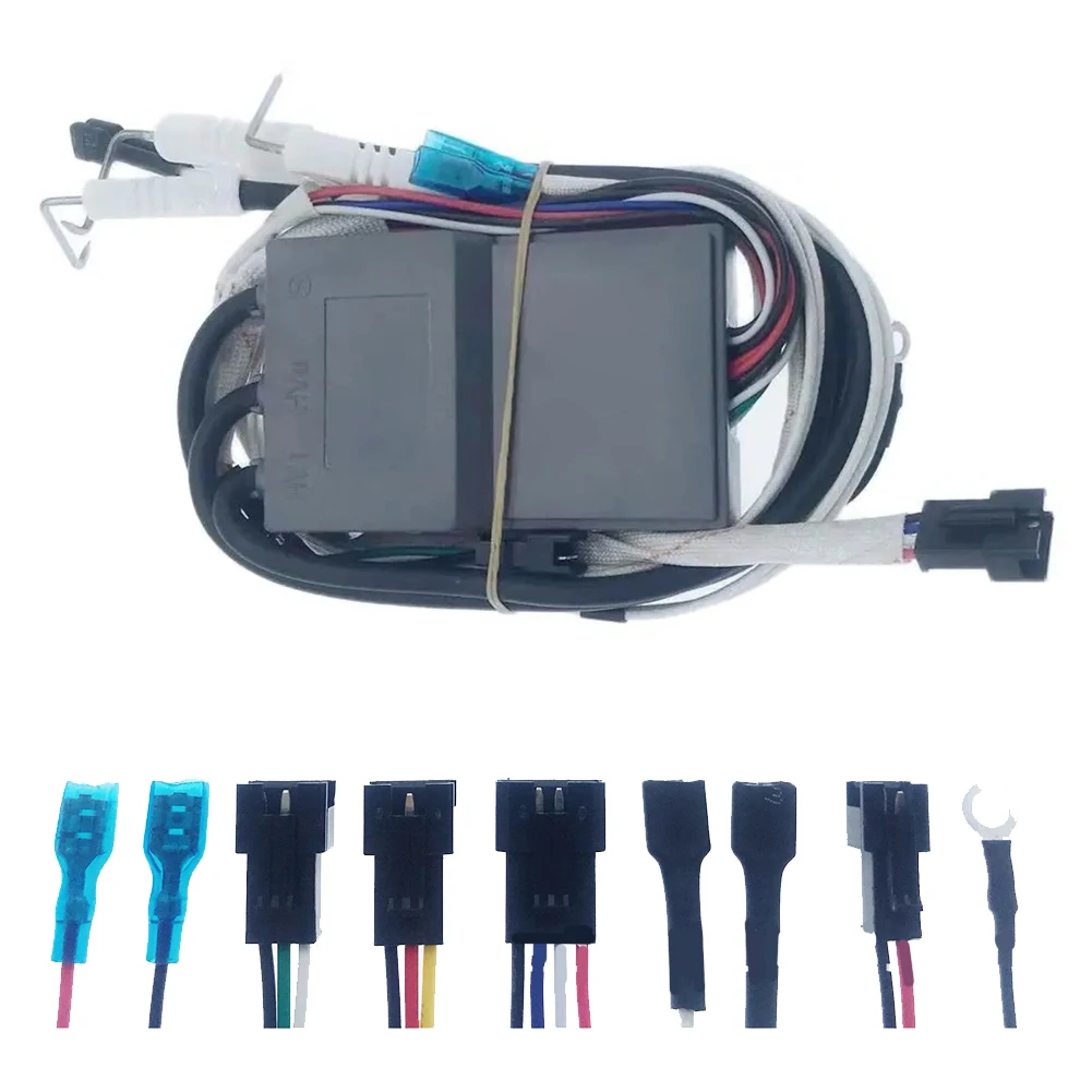 17-wire DC3V Gas Stove With Dual Ignition Dual Solenoid Valve Pulse Igniter MX8D32 Gas Stove Ignition Tools Replacement Parts