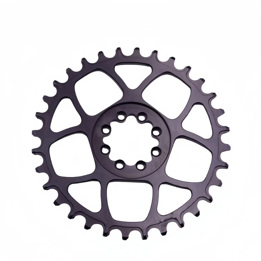 

7075 Алюминиевая 8-болтовая одинарная звездочка для горного велосипеда со смещением 3 мм для SRAM 9 12-скоростных трансмиссионных систем