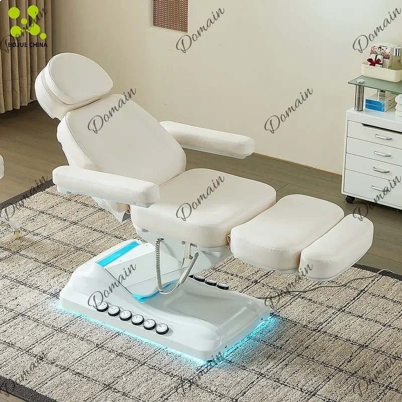 80 L Electric Treatment Bed Heating Face Lifting Beauty Bed Adjustable Height Tattoo Massage Table