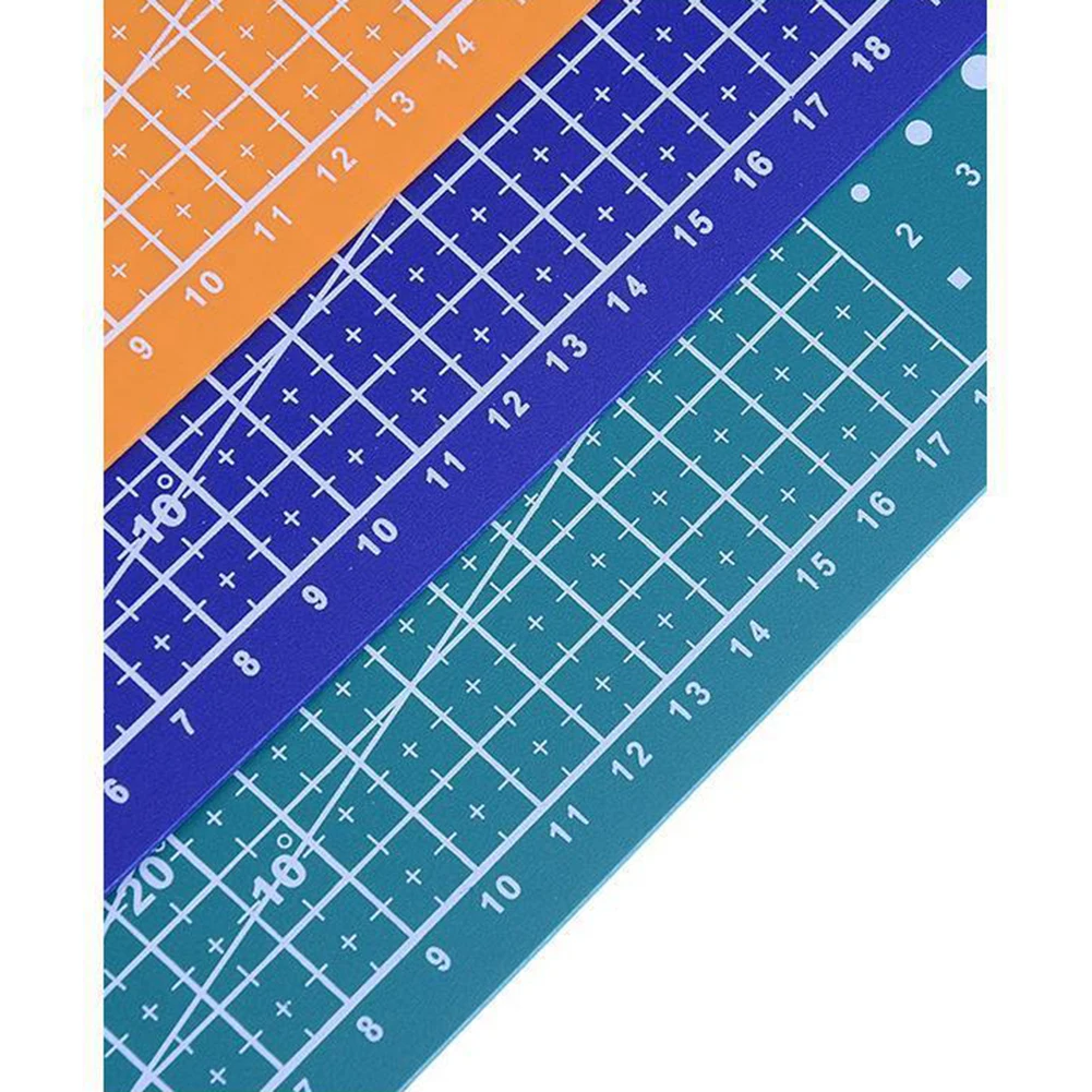 حصيرة قطع مزدوجة الجوانب، لوحة قطع خط شبكي مستطيلة، لوحة قطع مرقعة