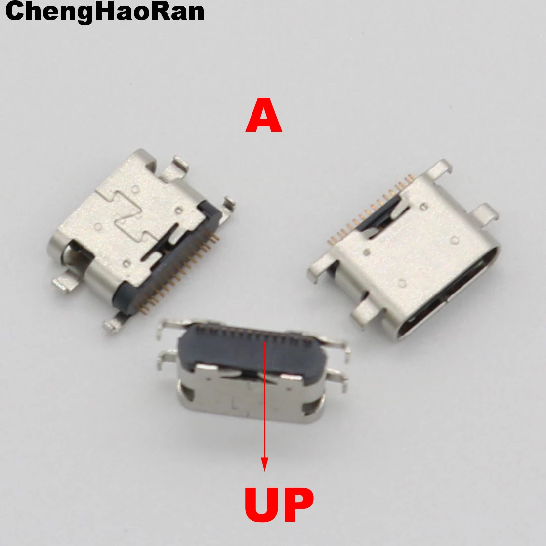 2PCS USB 3.1 Type C Connector 16 Pin 16P Female SMT Tab jack Version Socket For Ulefone Power 5 MTK6763 Octa Core 6.0 / iPlay 40