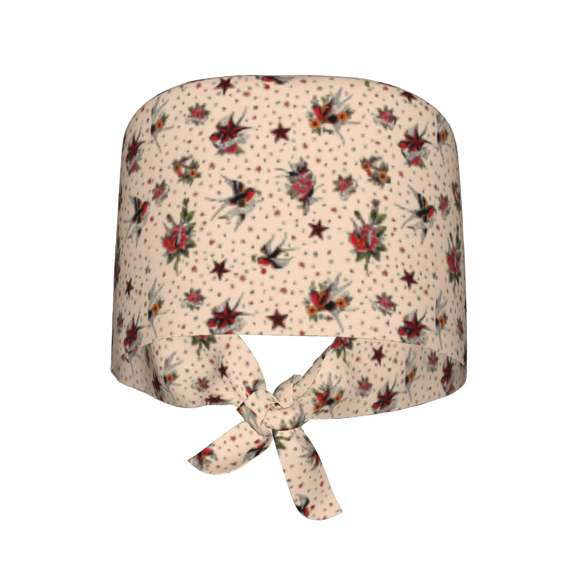 Tattoo Flash  WorkCap Work Working Cap Adgusted Fashion Printed Multi-Scenario