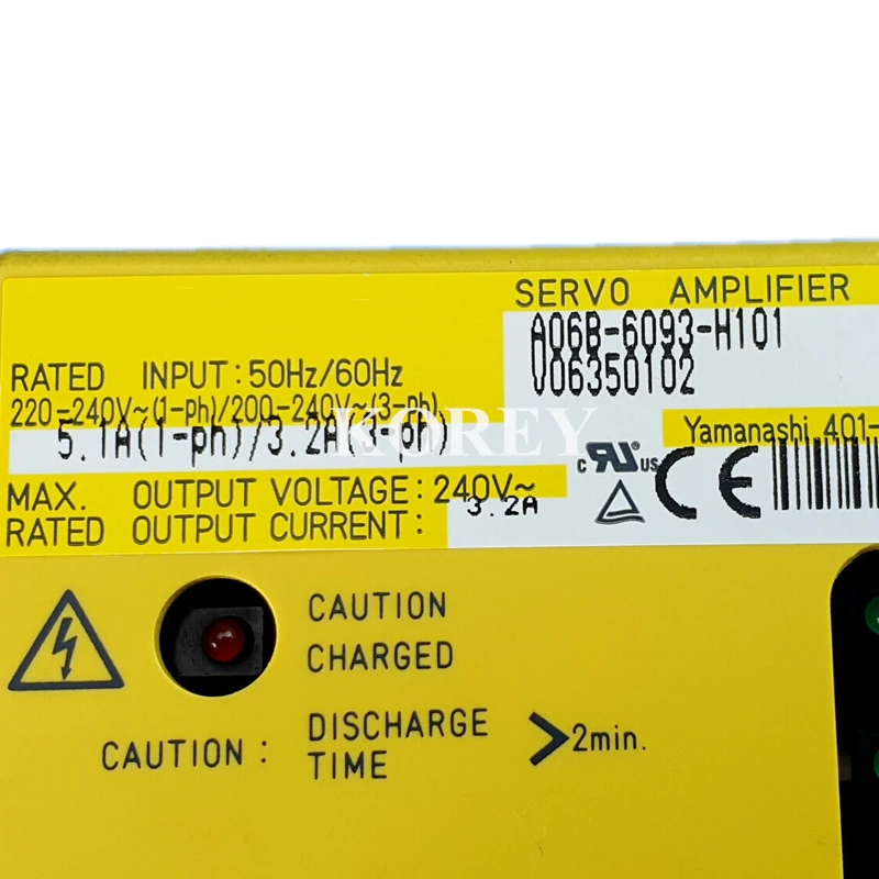 وحدة التحكم في السائق المؤازر A06B-6093-H101 بحالة جيدة #4