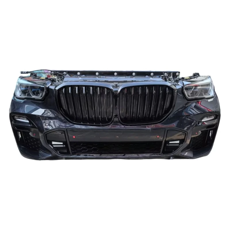 

2022 для STLF X5 G05 Bodykit, высококачественный б/у передний бампер, радиатор, фары, задний выпускной бампер