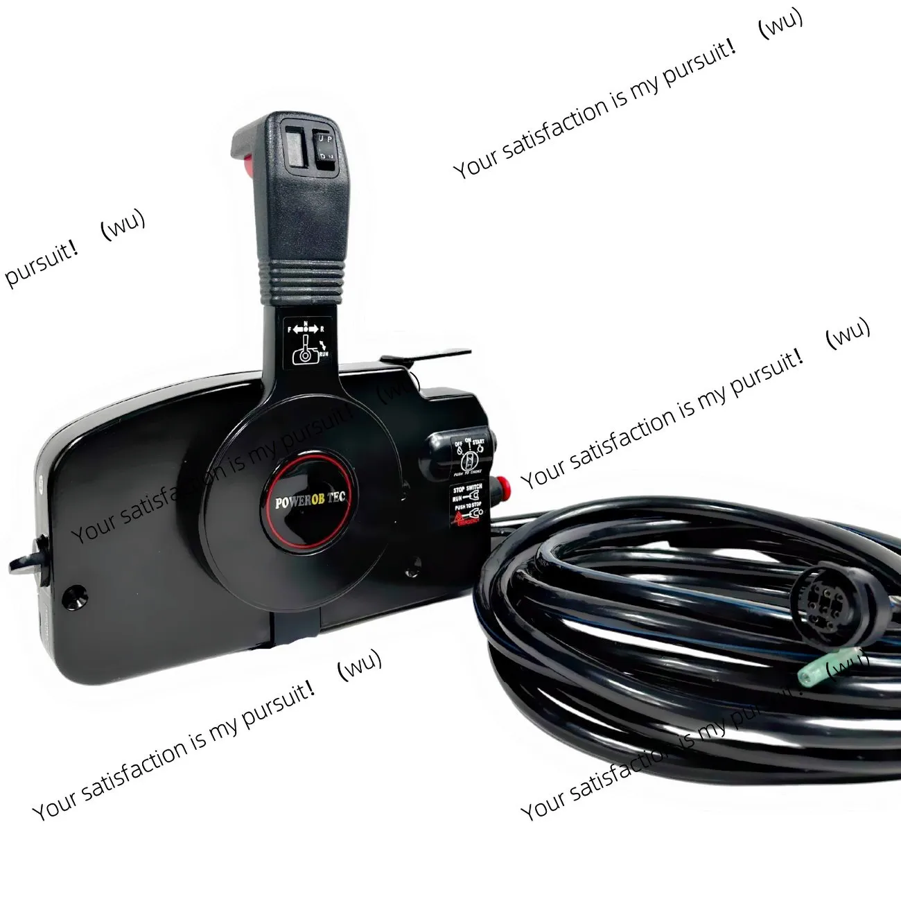 Marine throttle controller 3ACQ843301 side mounted with 5M 10PIN large wire/lift switch