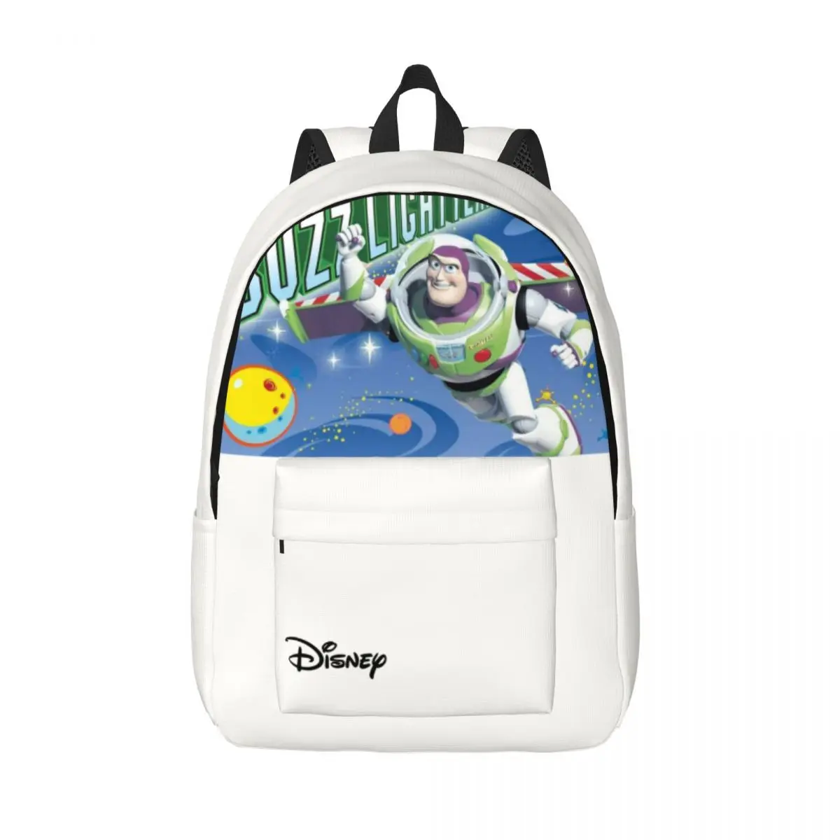 Buzz Lightyear College Bag Disney Toy Story Buzz Lightyear Office Staff Dual-Use Hiking Birthday Gift Multi Compartment Rucksack